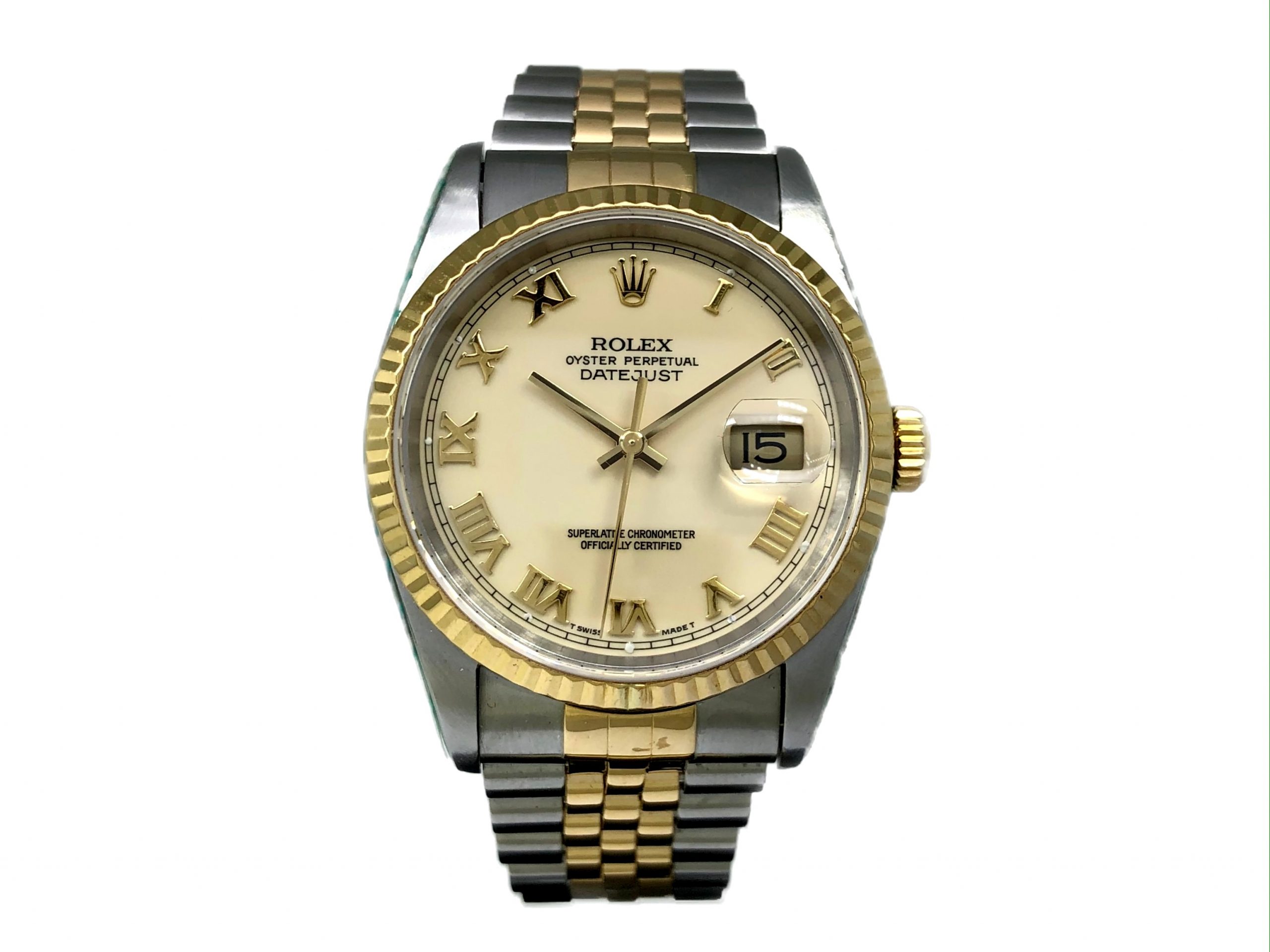 Rolex Datejust 36 Two Tones Roman Dial 16233 – Watchway – Luxury Watches