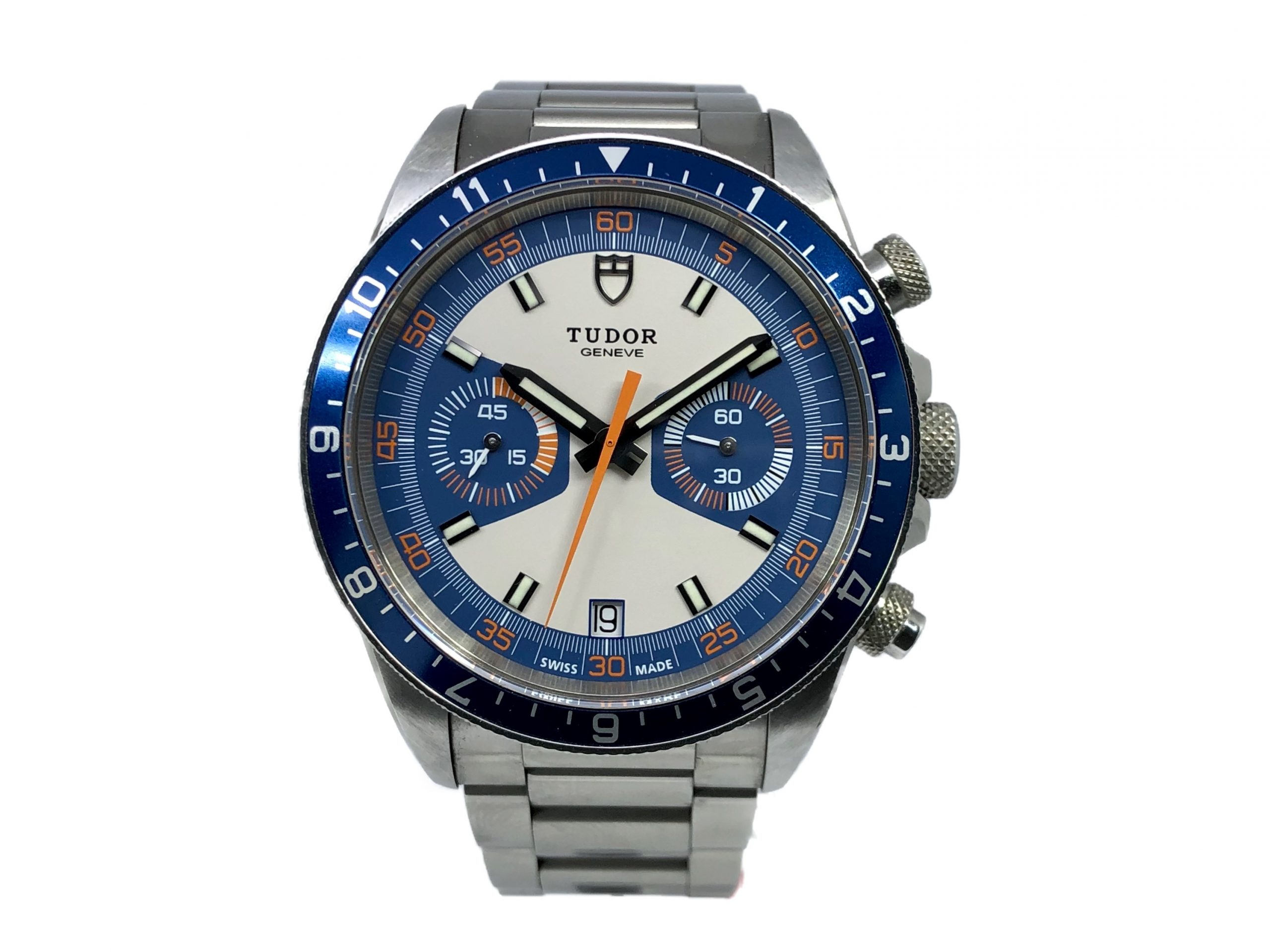 Tudor Heritage Chrono Blue 70330B – Watchway – Luxury Watches